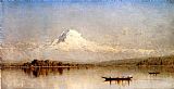 Sanford Robinson Gifford Mount Rainier, Bay of Tacoma, Puget Sound painting